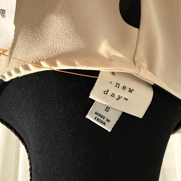 a new day Cream Midi Dress with Black Polka Dots - Picture 7 of 7